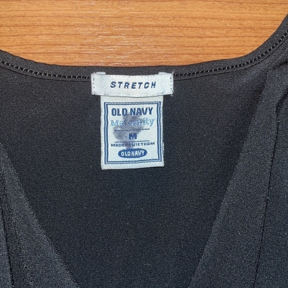 Old Navy women’s black maternity dress Size medium - Picture 4 of 6